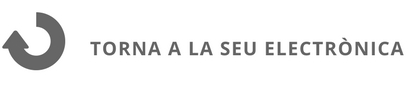 Torna a la seu electr&ograve;nica
