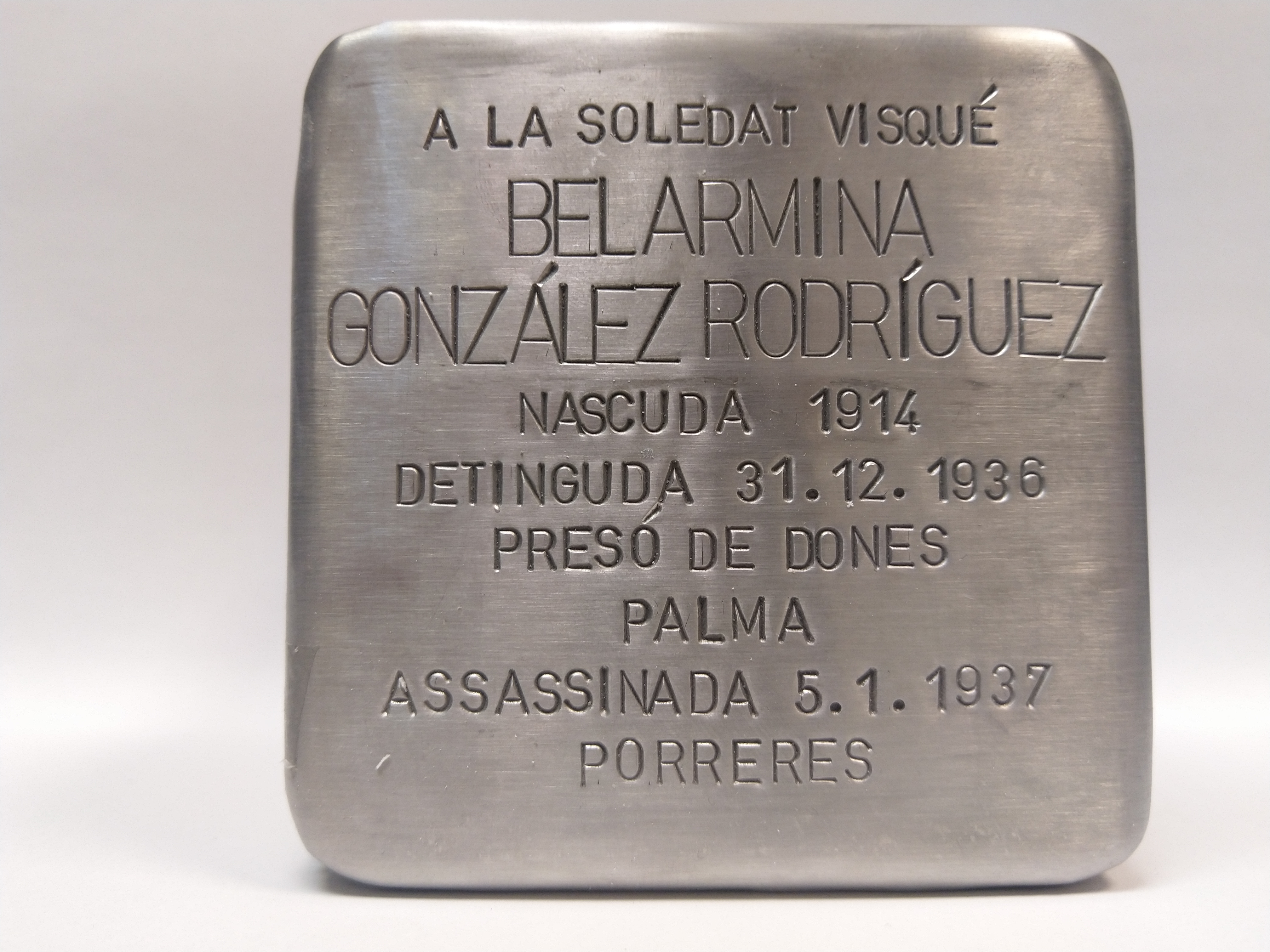 González Rodríguez, Belarmina