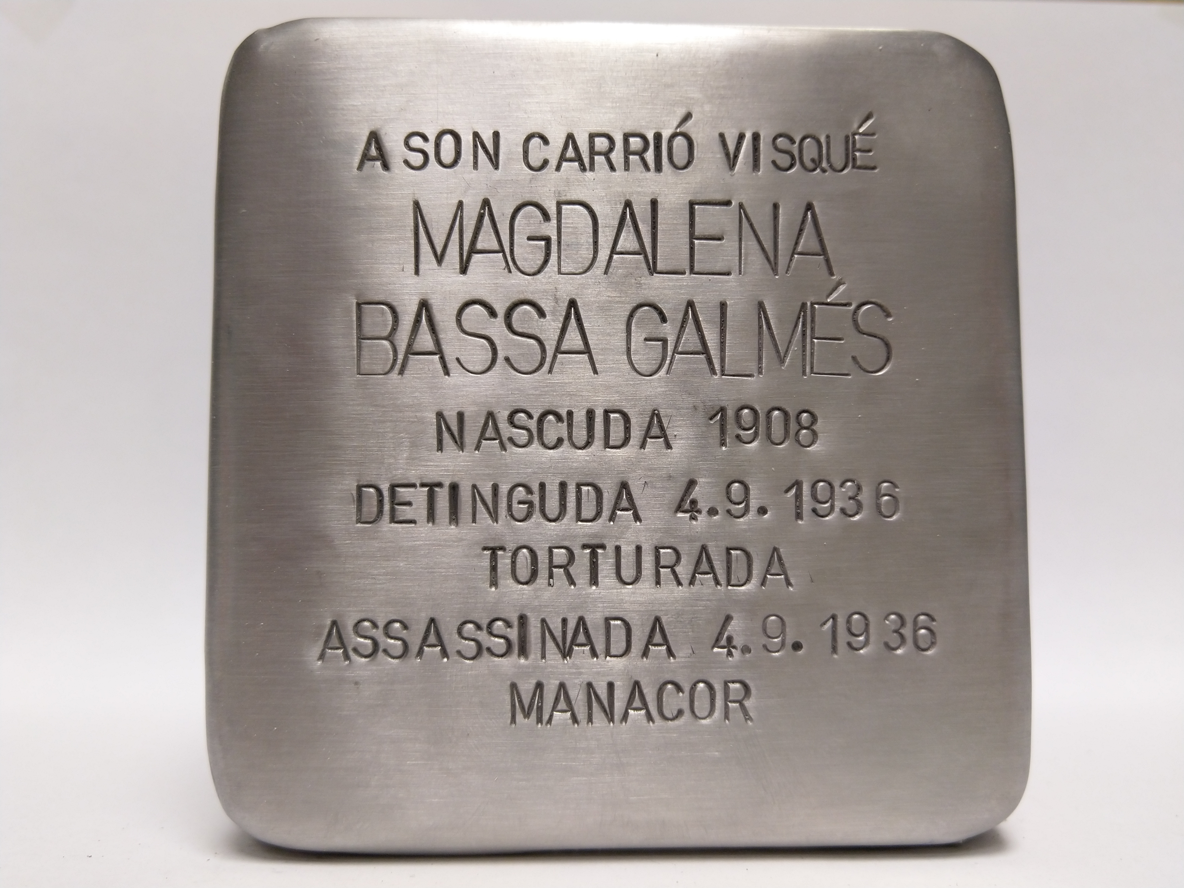 Bassa Galmés, Magdalena