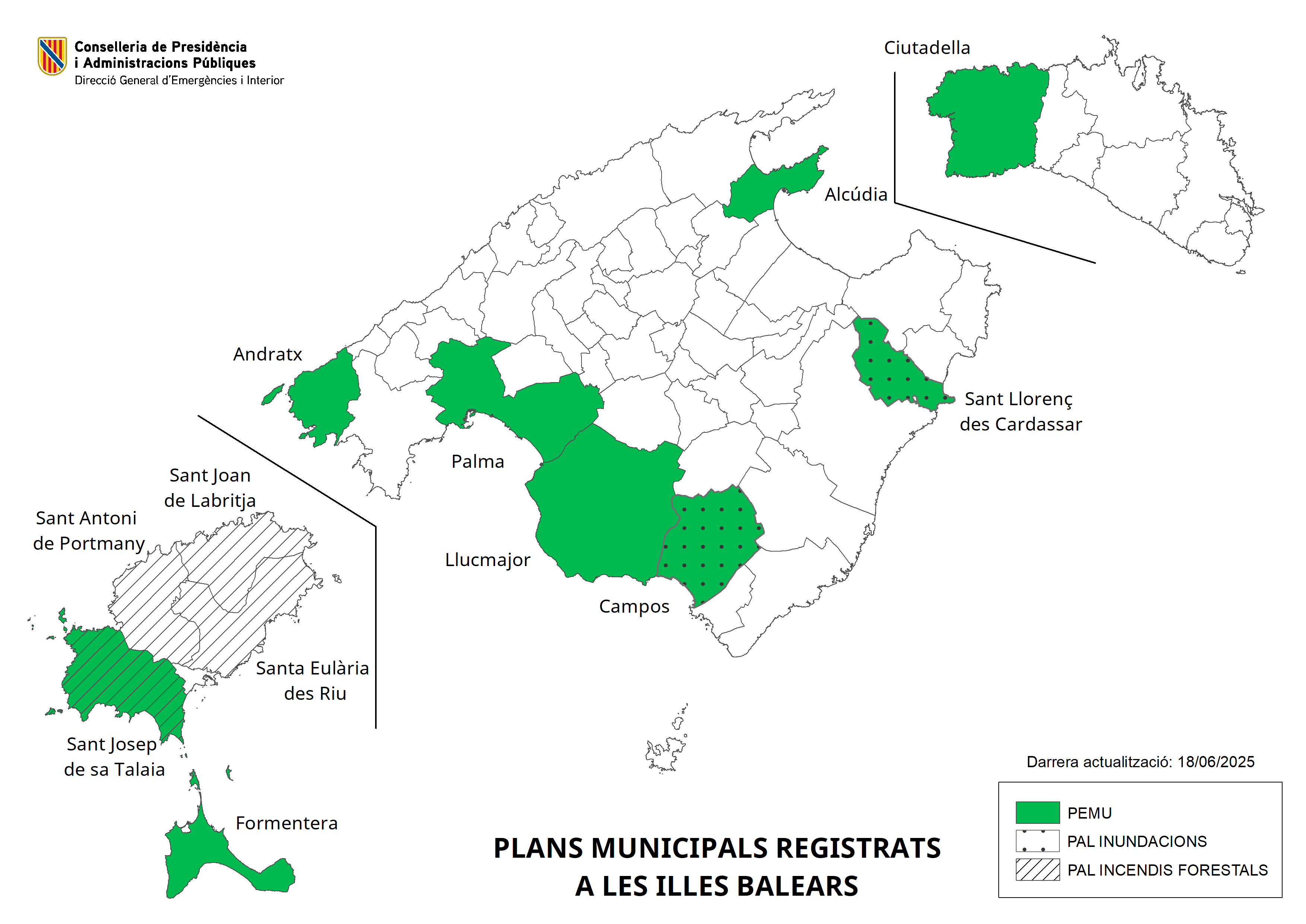 Mapa PEMU