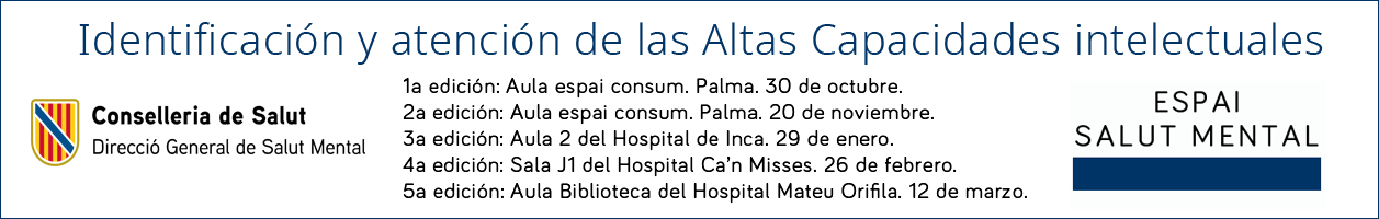 Formaci&oacute;n Identificaci&oacute;n y atenci&oacute;n de las Altas Capacidades Intelectuales